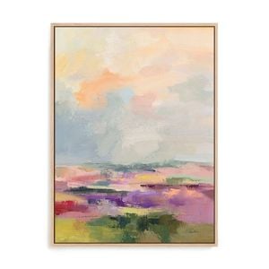 Artey | Spring Light II - Framed Canvas - Natural Frame - 60 x 80cm