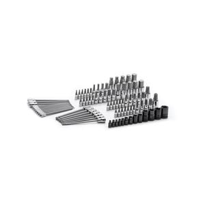 GEARWRENCH 84 Piece 1/4", 3/8" & 1/2" Drive Hex/Ball End Hex/Tamper Proof Torx®/External Torx®/Torx® SAE/Metric Bit Set