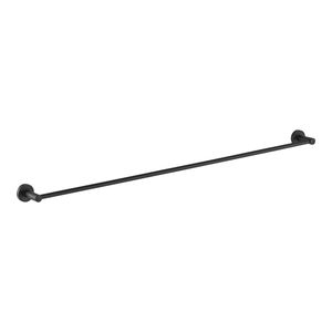 Mondella Cadenza 900mm Matte Black Single Towel Rail