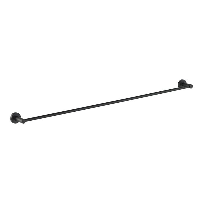 Mondella Cadenza 900mm Matte Black Single Towel Rail
