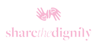 Share the dignity pink logo