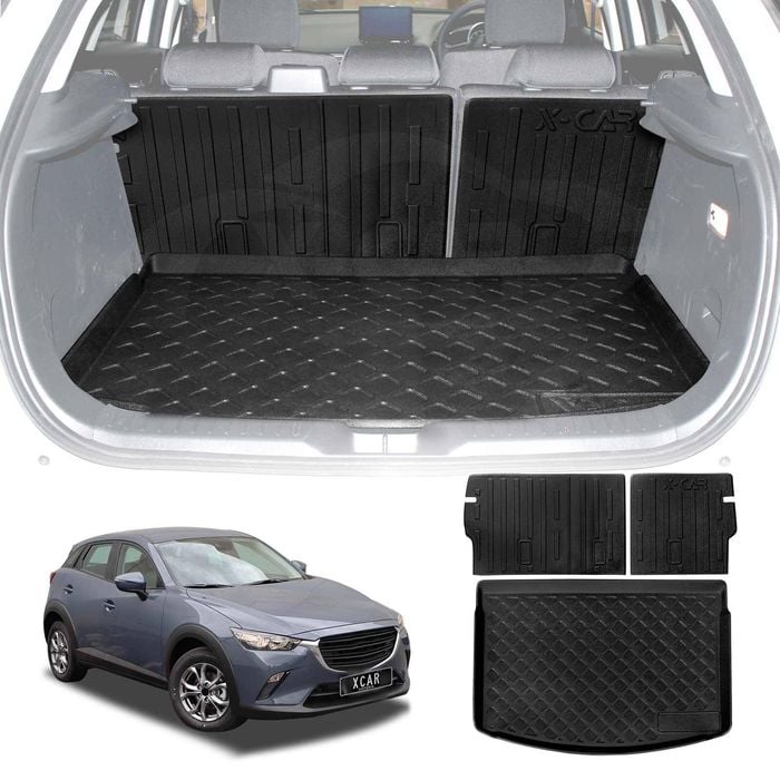 Boot Liner Back Seat Protector for Mazda CX-3 CX3 2015-Onwards All