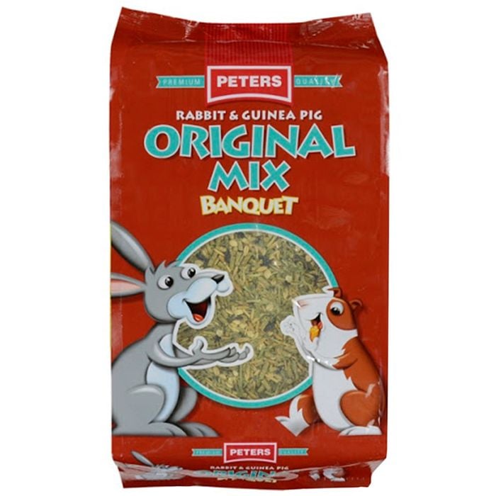 Peters Rabbit & Guinea Pig Original Mix Banquet Feed 8kg