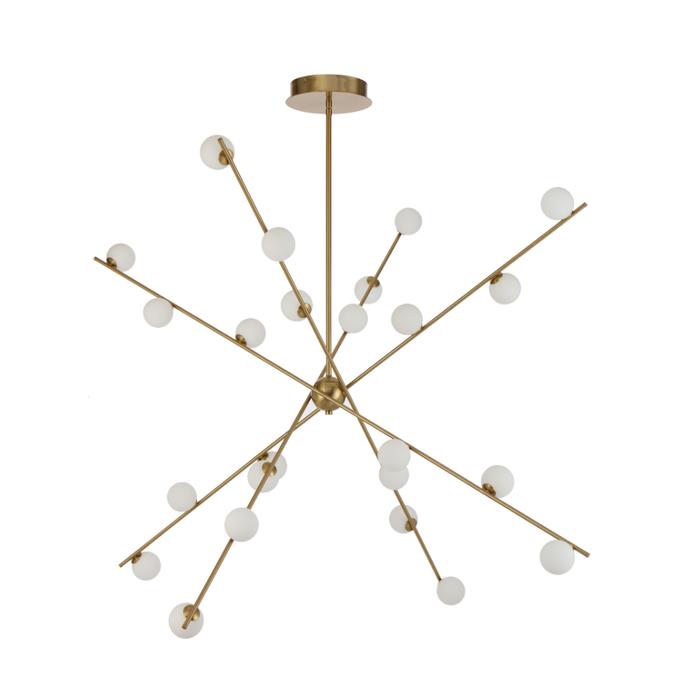 Telbix Captiva Contemporary Pendant Hanging Lamp Light Metal Glass Antique Gold Opal Matt Matte