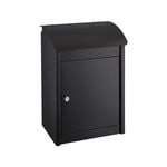 Sandleford Black Wall Mount Parcel Box