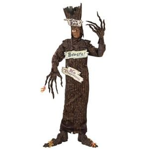 Haunted Tree Halloween Halloween Costume for Adults with Hood Gloves and Shoe Covers, STANDARD