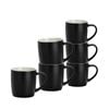 Argon Tableware 6 Piece Matt Tea And Coffee Mug Set - 350ml