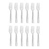 Tablekraft Amalfi Stainless Steel Cake Fork - Set 12