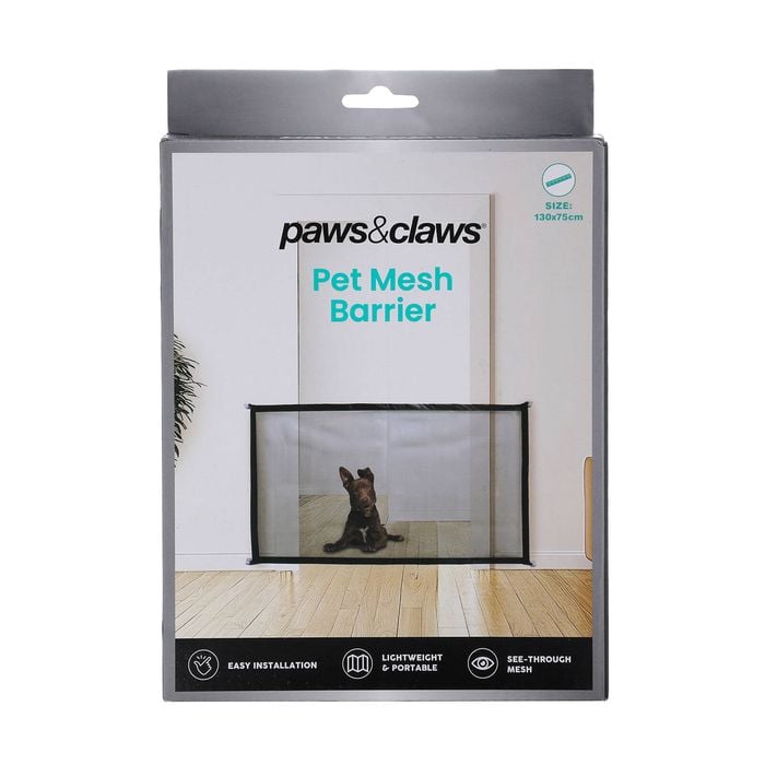 Paws & Claws 130 x 75xm Mesh Wall Pet Barrier 