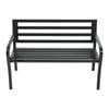 Marquee Black Park Bench