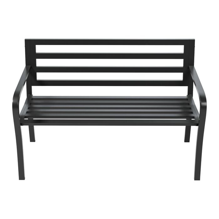 Marquee Black Park Bench