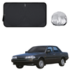 Front Windscreen Sun Shade for Toyota Camry 1987 - 1993 V20, XV10 - Standard 150 x 85 cm - Black