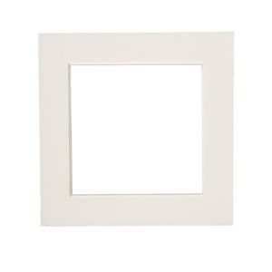 Picture Photo Mount - To Fit Frame Size 6 X 6" For Image Size 4 X 4"