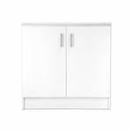 Bedford 900mm White 2 Door High Moisture Resistant Base Slimline Cabinet