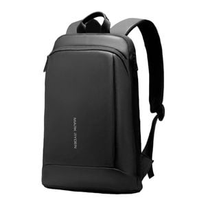 Thin Laptop Backpack Black