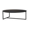 Modern Furniture TURNER Round Coffee Table 100cm - Black