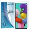 2 Pack MEZON Samsung Galaxy A51 Clear Tempered Glass Screen Protectors