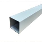 Australian Handyman Supplies Steel Fence Post 65 x 65 x 2.4mtr Surfmist