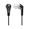Moki Metallics On The Go Portable Earphones - BLACK