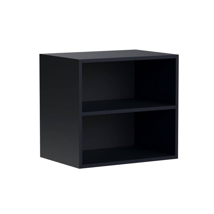 Kaboodle 400-499mm Midnight Plum Customisable Deep Med Wall Open Open Shelf