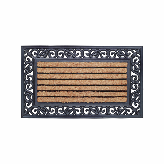Axton 450 x 750mm Black/Natural Corel Mat