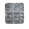 Bloomington 450gsm Soft Animal Skin Pattern Faux Mink Blanket Queen 200x240 cm Zebra