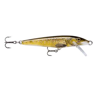 9cm Rapala Original Floating Minnow Hard Body Fishing Lure - Live Brown Trout