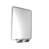 Fusion-Loc Bath Room Accessory Chrome Suction Fog Free Mirror