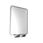 Fusion-Loc Bath Room Accessory Chrome Suction Fog Free Mirror