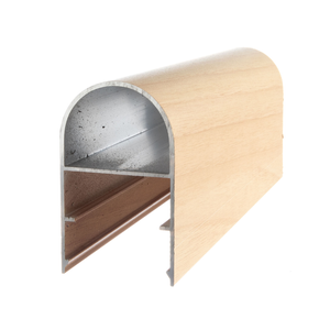 DECO 65 x 40mm Curly Birch DecoBatten QuickClick Radius Cover