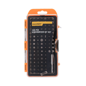 Craftright 100 Piece Screwdriver Bit Set