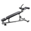 Vevor Sit Up Bench Black Gray With Reverse Crunch Handle For Training