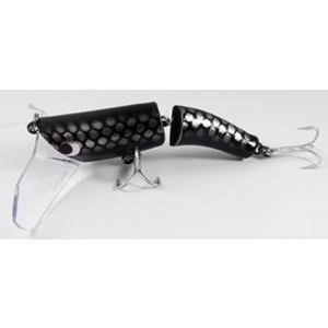 Taylor Made XL Surf Breaker 110mm Hard Body Topwater Fishing Lure Black Scale