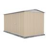 Absco Sheds 4.48 x 2.26 x 2.3m Classic Cream Highlander Double Door Garden Shed