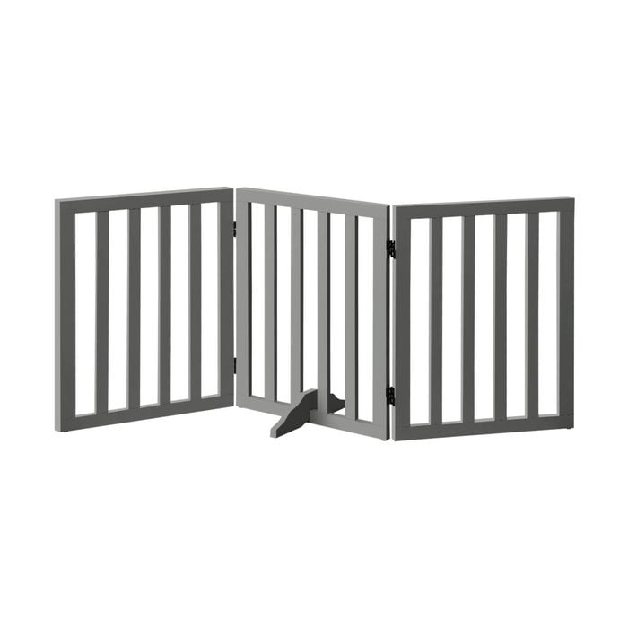 Alopet Wooden Pet Gate Dog Fence Panels Safety Stair