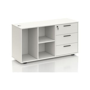 Emery Side Cabinet White