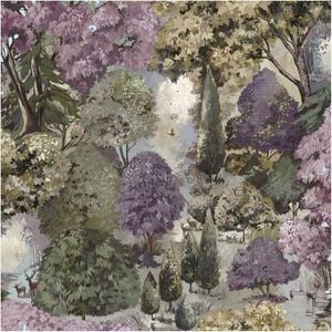 Botanical Forest Mulberry, Wallpaper 10.05m x 53cm Wallpaper Boutique