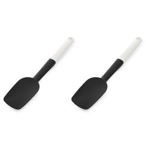 2PK KitchenAid Classic Silicon Spoon Spatula/Turner Utensil Porcelain White