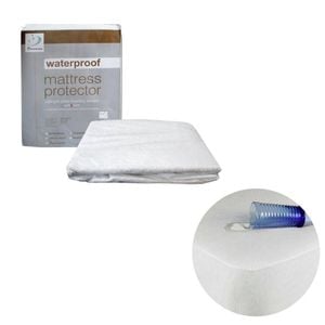 Bloomington Fully Fitted Terry Waterproof Mattress Protector 30cm Wall 107 x 205 x 30 cm