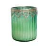 Glass/Wax/Metal 11.5cm Scented Tealight Candle Barly Lagoon - Green