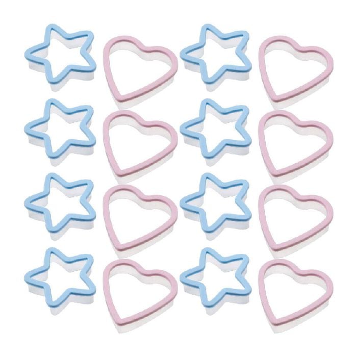 8PK Wiltshire Plastic Shaped Cookie/Biscuit Cutter Assorted