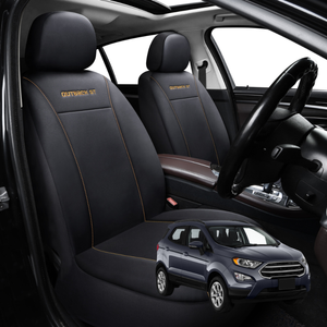 Car Seat Cover for Ford EcoSport 2012 - 2020  - Black-Front Only