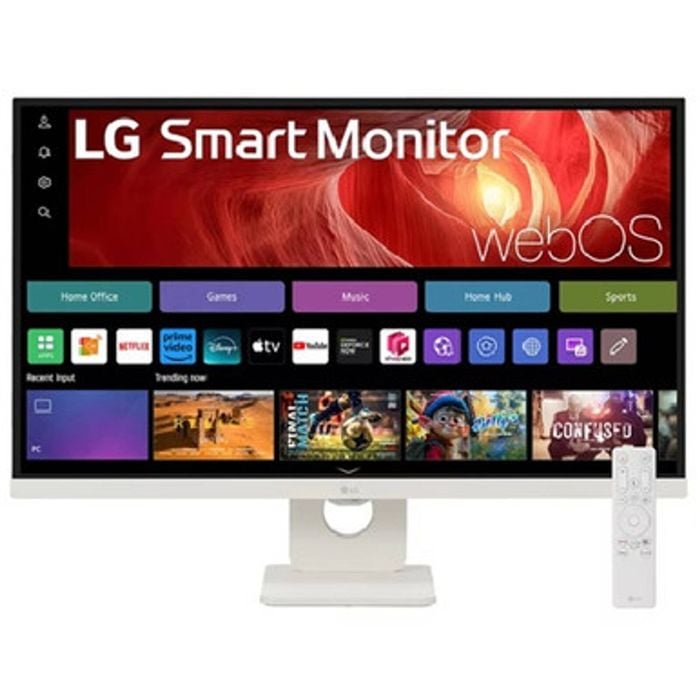 Lg 27' 4k Uhd Ips Smart Monitor: 3840×2160  (4k Uhd)