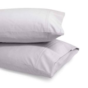 Ashton Pillow Case Pack King Light 53x90cm Light Grey Myhouse