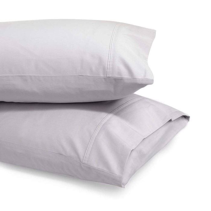 Ashton Pillow Case Pack King Light 53x90cm Light Grey Myhouse