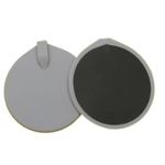 6.5(cm) X 6.5(cm) Silicone Rubber Electrodes Pad - 1 Pack (2 pads)