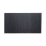Eden 1.8 x 3m Charcoal PVC Garden Screening With Capping - Charcoal