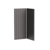 Kaboodle Smoked Grey V-Groove Corner Base Cabinet Doors - 2 Pack