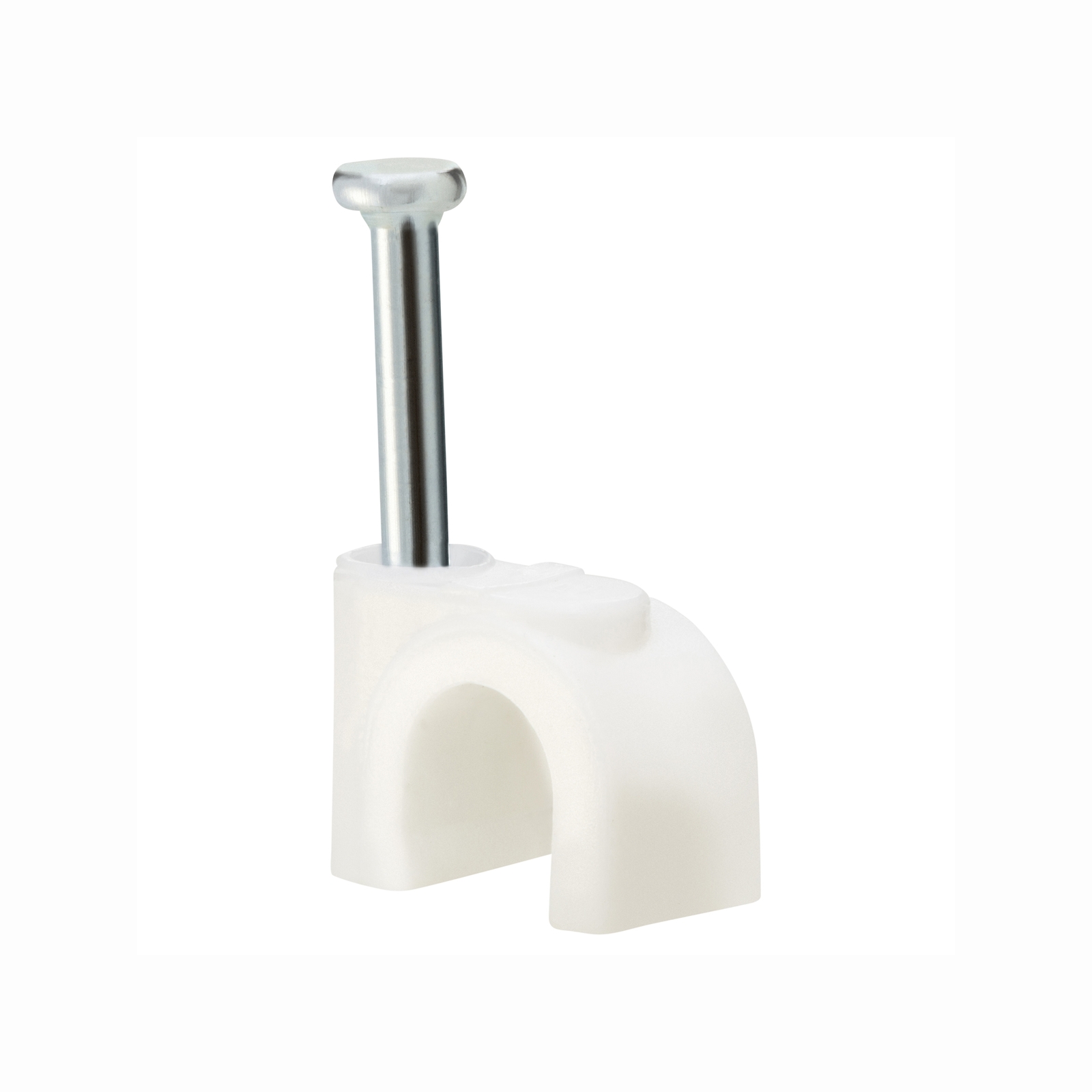 HPM 6mm White Round Cable Clips - 20 Pack product image