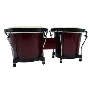 Freedom 6" & 7" Bongo Drums Wine Red